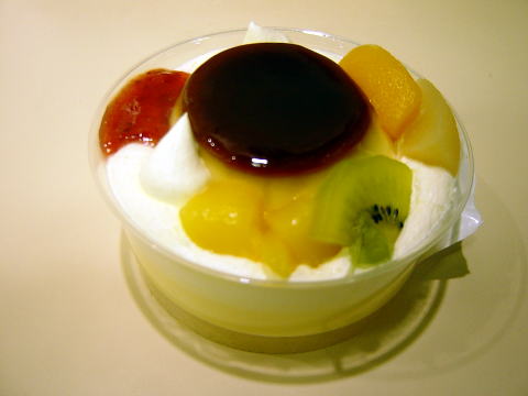 プリンアラモード