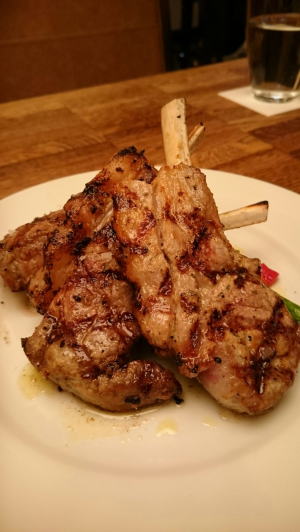 子羊のロースト