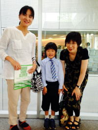 ピアノ教室生徒と父兄