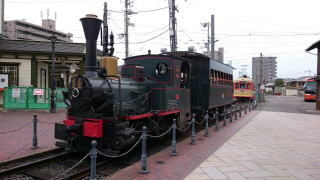 四国の風景　　坊ちゃん電車