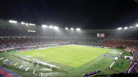 FC東京対清水エスパルスの試合風景
