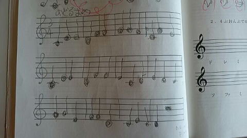 生徒が作曲した曲