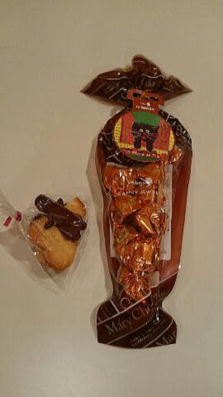 生徒からもらったお菓子