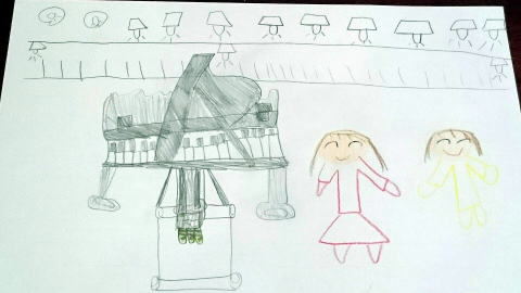 生徒さんが書いた絵