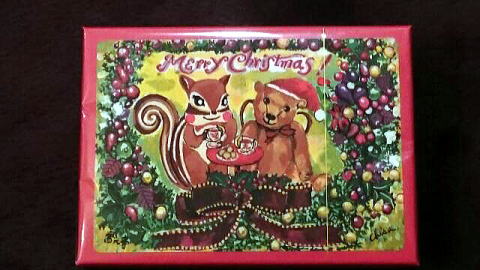 クリスマスプレゼントのチョコレート